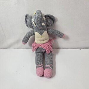 BlaBla plush Doll Josephine Elephant Ballerina Plush Knit Stuffed Toy Peru